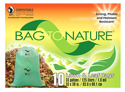 Lawn & Leaf Bags, 33-Gal., 10-Ct.