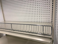 Trion 3 in. H X 36 in. W X 1/2 in. L Chrome Silver Wire Binning Shelving Unit 20 pk