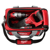 Milwaukee  PACKOUT  15 in. W x 12.2 in. H Ballistic Nylon  Tool Bag  3 pocket Black/Red  1 pc.