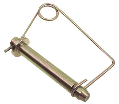 Safety Hitch Pin, High-Carbon Steel, 3/4 x 4-1/4-In.