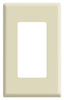 Leviton C41-80301-00i 1 Gang Decora Plus Almond Wallplate/Faceplate