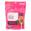 Navitas Naturals Goji Berry Powder - Organic - Freeze-Dried - 8 oz - case of 12