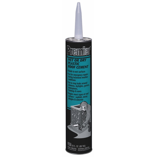 Henry Black Wet/Dry Surface Roof Cement 29 oz