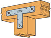 Simpson Strong-Tie 8 in. H X 12 in. W 14 Ga. Galvanized Steel T Strap