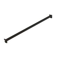 Lozier 48 in. W Powder Coated Black Crosstube