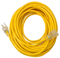 Southwire Polar/Solar Outdoor 25 ft. L Yellow Extension Cord 14/3