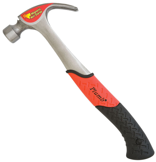 Plumb Ss16Cn 16 Oz Anti-Vibration Metal Handle Claw Hammer