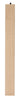 Waddell 15-1/4 in. H Parsons Ash Wood Table Leg