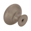 Amerock  Allison  Round  Cabinet Knob  1-1/4 in. Dia. 1-1/8 in. Satin Nickel  1 pk