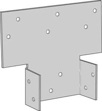 Usp Pbs44-Tz 4 X 4 Post Tie Plates