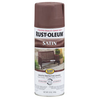 Rust-Oleum Stops Rust Satin Newberry Protective Enamel Spray Paint 12 oz (Pack of 6)