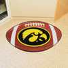 University of Iowa Football Rug - 20.5in. x 32.5in.