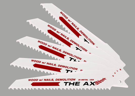 Milwaukee 48-00-5026 9 5 Tpi The Ax Demolition Sawzall Reciprocating Blade