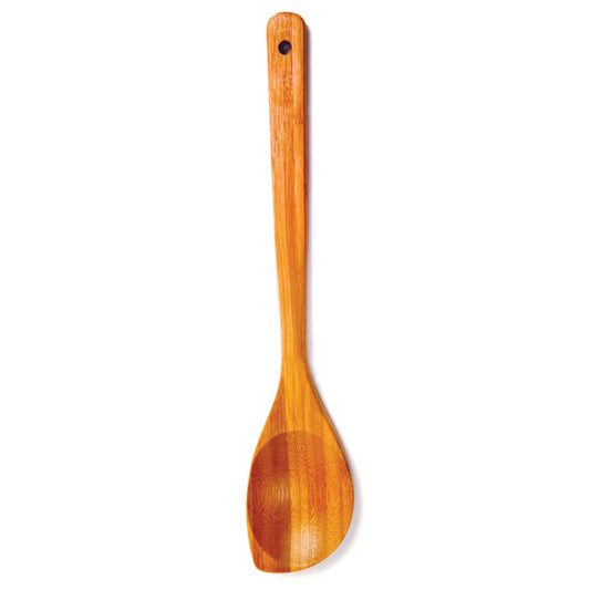 Norpro 2.75 in.   W X 12 in.   L Natural Bamboo Pointed Spoon