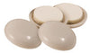 SuperSliders Beige 3/4 in. Adhesive Plastic Chair Glide 4 pk