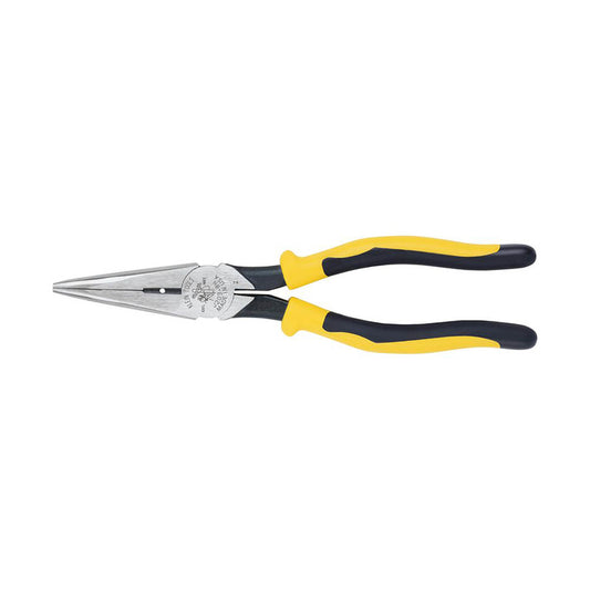 Klein Tools 8.563 in. Steel Long Nose Pliers/Cutter