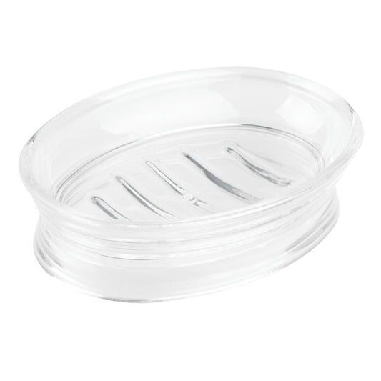 iDesign Franklin Clear Plastic Soap Dish