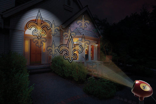 Sporticulture New Orleans Saints Projector Light Plastic 1 pk