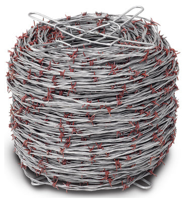 Red Brand  1320 ft. L 12.5 Ga. 4-point  Galvanized Steel  Barbed Wire