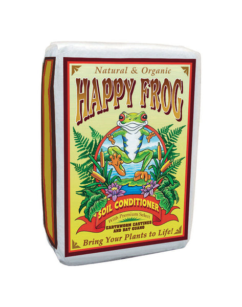 Acondicionador de suelo orgánico FoxFarm Happy Frog, 3 pies cúbicos