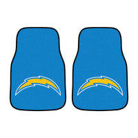 NFL - Los Angeles Chargers Carpet Car Mat Set - 2 Pieces