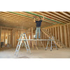 Werner Aluminum Articulating Ladder, 17 ft.