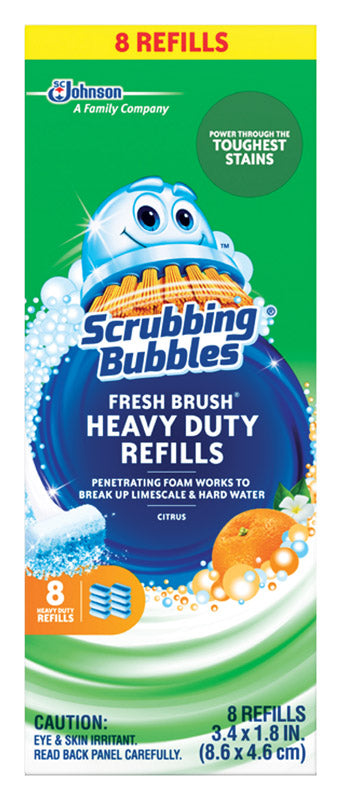 Scrubbing Bubbles Fresh Brush 1.8 in. W Scrub Brush Refill