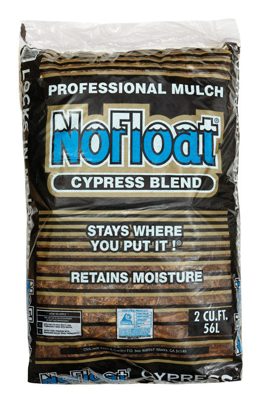No Float Earthtone Cypress Blend Mulch 2 D in. 2 cu. ft. Coverage