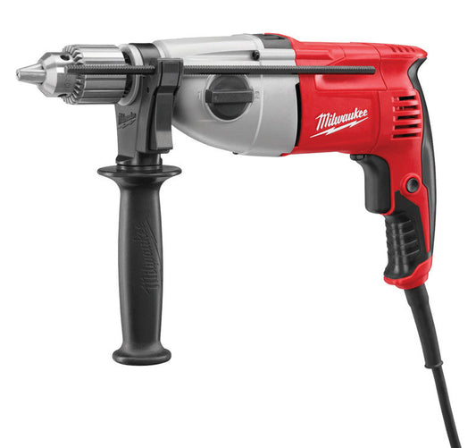 Milwaukee  1/2 in. Keyed  Corded Hammer Drill  Bare Tool  7.5 amps 2500 rpm