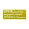 Alo Original Allure Aloe Vera Juice Drink - Mangosteen and Mango - Case of 12 - 16.9 fl oz.