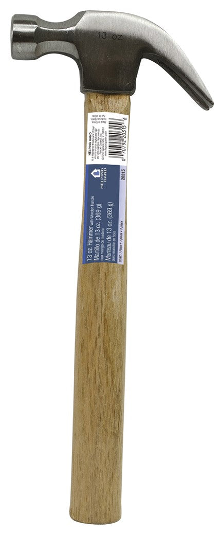 Helping Hand 20315 13 Oz Hammer With Wooden Handle (Pack of 3)
