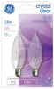 GE 15 watts A30 Decorative Incandescent Bulb E12 (Candelabra) Soft White 2 pk (Pack of 6)