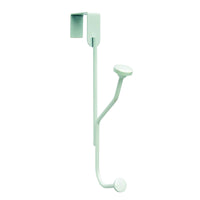 Amerock  9-3/4 in. L White  White  Steel  Medium  Over the Door Single  Hook  1 pk