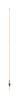 NuVue 72 in. Round Orange Driveway Marker 1 pk