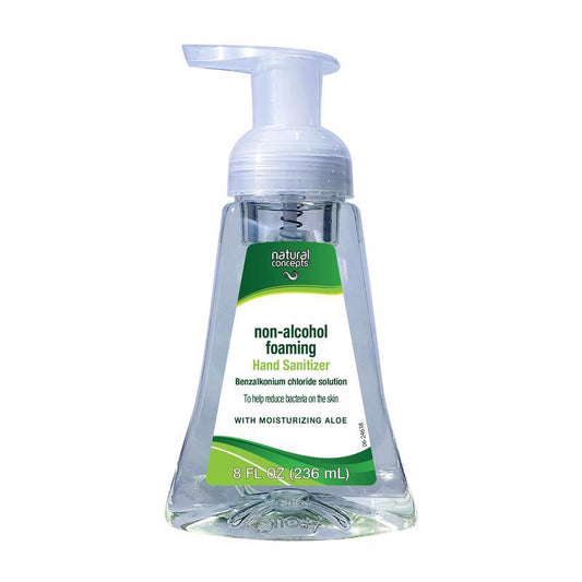Natural Concepts Fresh Foam Foaming Hand Sanitizer 8 oz. (Pack of 12)