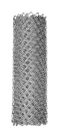 YardGard 72 in. H X 50 ft. L Galvanized Steel Chain Link Fence Silver