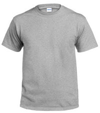 T-Shirt, Short-Sleeve, Sport Grey Cotton, Medium