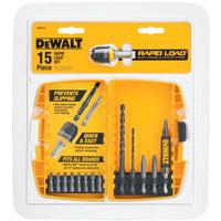Bit Drill 15Pc Rapidload