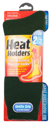 Heat Holders  Men's  Thermal Socks  Green