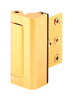 Prime-Line  Bright Brass  Gold  Aluminum  Entry Door Blocker  1 pk