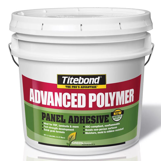 Titebond GreenChoice Panel Adhesive High Strength Polyether Adhesive 3.5 gal