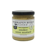Terrapin Ridge Farms Smokey Onion Mustard 8.5 oz Jar