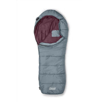 Coleman Silverton 25 Gray/Orange Sleeping Bag 5.3 in. H x 32 in. W x 82 in. L 1 pc.