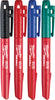 Milwaukee  INKZALL  Assorted  Fine Tip  Jobsite Marker  4 pk