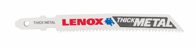 Lenox  3-5/8 in. Bi-Metal  T-Shank  Jig Saw Blade  14 TPI 2 pk