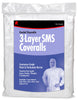 Buffalo Unisex Polypropylene Coveralls with Hood White XL 1 pk