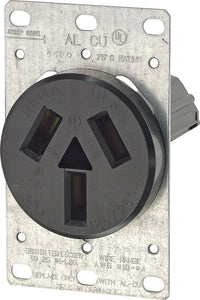 Leviton R10-05206-000 Industrial Grade Straight Blade Flush Mount Receptacle