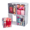 Deflect-O 5.5 in. H x 4.75 in. W x 5.5 in. D Stackable Storage Bin (Pack of 2)