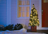 Greenfields  4-1/2 ft. Clear  Prelit Arcadia  Artificial Porch Tree  150 lights
