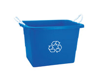 United Solutions  19 gal. Plastic  Recycling Bin (Pack of 6)